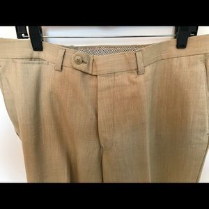 NEW Saks Fifth Avenue 36R wool dress slacks paints